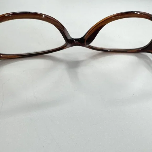 Burberry Eyeglasses Glasses Valentino Womens Brown Tortoise with Case 214125